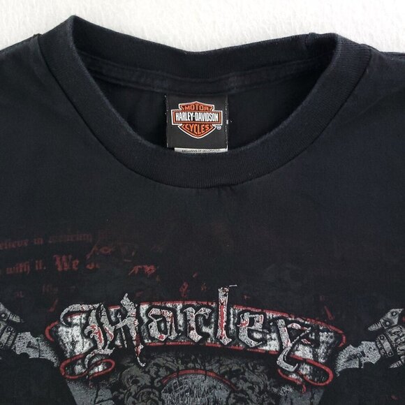 Harley Davidson Tank Top California Coat of Arms Swords Old English Modesto 2XL - Picture 11 of 11